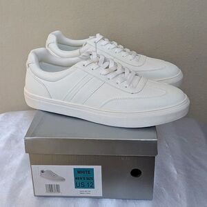 New Perry Ellis Men's Sneakers Shoes White Size 12